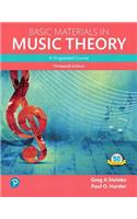 Basic Materials in Music Theory