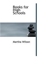 Books for High Schools: (English)