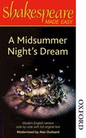 Shakespeare Made Easy: A Midsummer Night's Dream: Original Text &amp; Modern Verse(Shakespeare Made Easy)