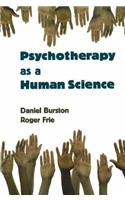 Psychotherapy as a Human Science