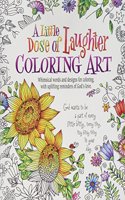 A Little Dose of Laughter Coloring Art