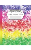 Composition Notebook College Ruled 8.5 x 11 in 110 Pages
