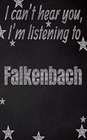 I can't hear you, I'm listening to Falkenbach creative writing lined notebook