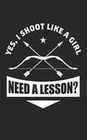 Yes, I Shoot Like A Girl, Need A Lesson?
