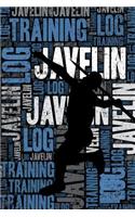 Javelin Training Log and Diary: Javelin Training Journal and Book for Athlete and Coach - Javelin Notebook Tracker
