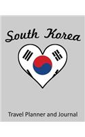 South Korea: Vacation Travel Planner and Journal (8 x 10)