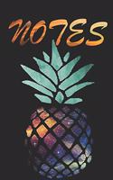 Notes: Pineapple Notebook, Diary, Journal size 6x9