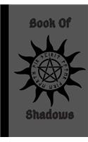 Pagan/Wiccan Book of Shadow Notebook lined pages for spell and spiritual experience