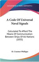 Code Of Universal Naval Signals