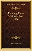 Readings from California Poets (1900)