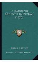 D. Radulphi Ardentis In Pictavi (1570)