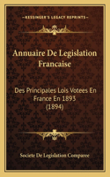 Annuaire De Legislation Francaise