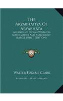 Aryabhatiya Of Aryabhata