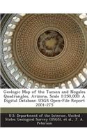 Geologic Map of the Tucson and Nogales Quadrangles, Arizona, Scale 1