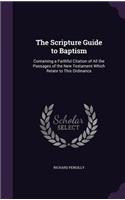 The Scripture Guide to Baptism