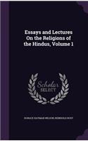 Essays and Lectures On the Religions of the Hindus, Volume 1