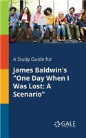 A Study Guide for James Baldwin's "One Day When I Was Lost: A Scenario"