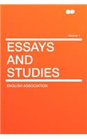 Essays and Studies Volume 1