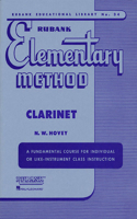 RUBANK ELEMENTARY METHOD: Clarinet