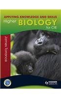 Higher Biology: Applying Knowledge and Skills