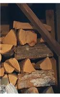 Rustic Journal Firewood Sticks Woodshed