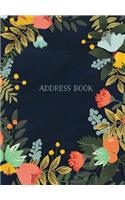 Address Book - Modern Floral Large