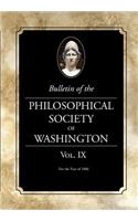 Bulletin of the Philosophical Society of Washington