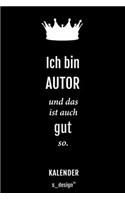 Kalender für Autoren / Autor / Autorin