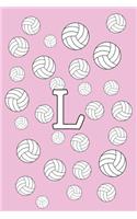 L Volleyball Notebook