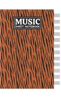 Music Sheet Notebook