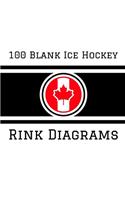 100 Blank Ice Hockey Rink Diagrams