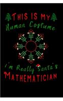this is my human costume im really santa's Mathematician