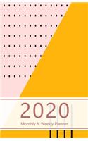 2020 Monthly & Weekly Planner