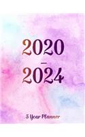 2020-2024 5 year planner