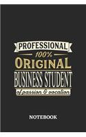 Professional Original Business Student Notebook of Passion and Vocation