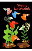 Guppy Notebook: Customized Compact Guppy Aquarium Logging Book, Thoroughly Formatted, Great For Tracking & Scheduling Routine Maintenance, Including Water Chemistry