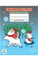 Handwriting Practice Paper Christmas Notebook