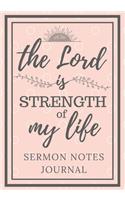 Sermon Notes Journal