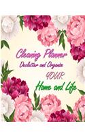 Cleaning Planner - Declutter and Organize your Home and Life: Cleaning Checklist for Keep The House Tidy and Clean- Housekeeping, House Cleaning Schedule, Housekeeping Planner
