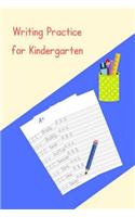 Writing Practice for Kindergarten