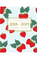 2018-2019 Academic Planner Weekly and Monthly