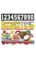 Coconuts: Numbers 1 to 20. Bilingual Spanish-English: Cocos: Números 1 al 20. Bilingüe Español-Inglés