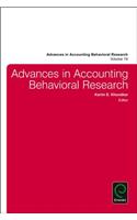 Advances in Accounting Behavioral Research