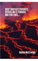 Deep Surface Fissures Revealing a Furious Molten Core...
