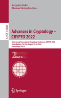 Advances in Cryptology - Crypto 2022