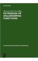Extension of Holomorphic Functions: (34 De Gruyter Expositions in Mathematics)