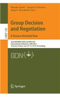 Group Decision and Negotiation. a Process-Oriented View