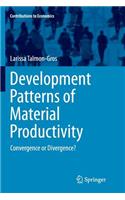 Development Patterns of Material Productivity