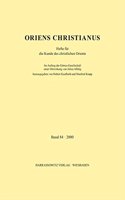 Oriens Christianus 84 (2000)