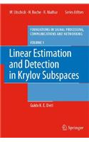 Linear Estimation and Detection in Krylov Subspaces